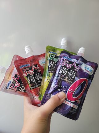 ORIHIRO 오리히로 곤약젤리 제로칼로리 130g 4종 4팩(맛별로 1팩씩) — 5점을 준 리뷰어가 2023년 2월 올린 사용 사진