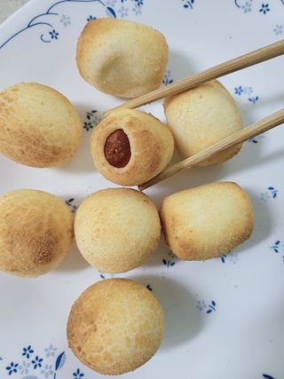 Dog&Ball 독앤볼 [Dog&Ball] 미니찹쌀볼도그 찹쌀치즈볼 — 5점을 준 리뷰어가 2021년 9월 올린 사용 사진