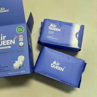 에어퀸 뉴브레스 유기농 생리대 4종 (팬티라이너 20P + 중형 10P + 대형 10P + 오버나이트 8P)_체험단 — 5점을 준 리뷰어가 2024년 5월 올린 사용 사진