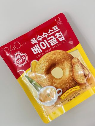 딜라이트 프로젝트 오뚜기스프 베이글칩 2종 — 4.5점을 준 리뷰어가 2021년 8월 올린 사용 사진