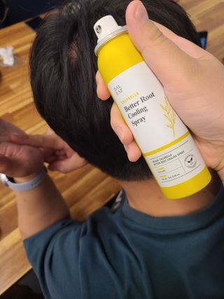 달리프 클로렐라 베러 루트 쿨링 스프레이 100ml — 5점을 준 리뷰어가 2021년 5월 올린 사용 사진