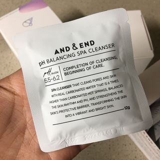 앤앤드 앤드앤엔드 pH 밸런싱 스파클렌저 — 5점을 준 리뷰어가 2021년 2월 올린 사용 사진