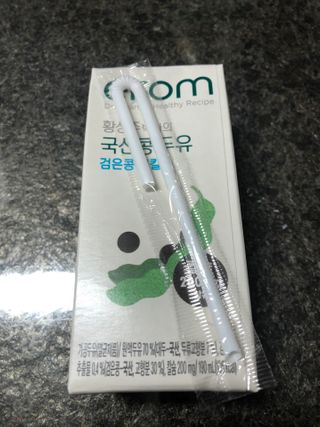 이롬 erom 황성주박사의 국산콩 두유 검은콩 고칼슘 — 5점을 준 리뷰어가 2020년 12월 올린 사용 사진