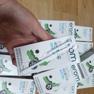 이롬 erom 황성주박사의 국산콩 두유 검은콩 고칼슘 — 5점을 준 리뷰어가 2020년 12월 올린 사용 사진