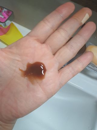 헤어플러스 콴디 플러피 클라우드 버블 팩 클렌저 — 4점을 준 리뷰어가 2021년 3월 올린 사용 사진
