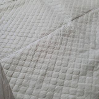 아베크 펫 와이드 프리미엄 중형 애견 강아지 배변 패드 54매 1팩 45g — 5점을 준 리뷰어가 2021년 7월 올린 사용 사진
