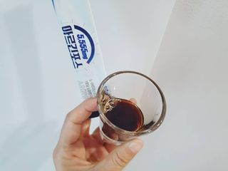 자연에온 아르긴포스 L-아르기닌 5555mg 스틱 15개입 1박스 — 5점을 준 리뷰어가 2021년 4월 올린 사용 사진