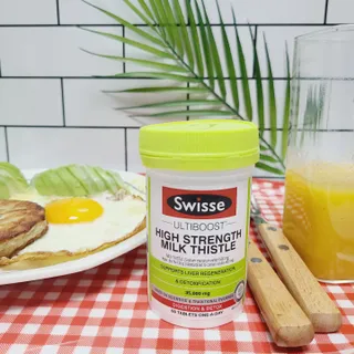 Swisse 스위스 고함량 밀크씨슬 35,000mg 60정 — 4점을 준 리뷰어가 2021년 11월 올린 사용 사진