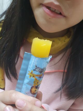 다나음 셀렌에 빠진 아연면역젤리 열대과일맛+사과맛 — 5점을 준 리뷰어가 2023년 1월 올린 사용 사진