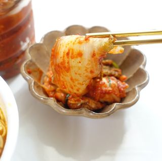 셰프애찬 알배기 겉절이 김치 1kg — 5점을 준 리뷰어가 2022년 9월 올린 사용 사진