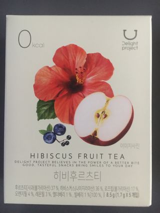 딜라이트 프로젝트 블렌딩티 우엉호박티, 히비후르츠티, 쟈스민캐모티 — 5점을 준 리뷰어가 2021년 7월 올린 사용 사진