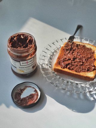 도이퉁 마카다미아 스프레드 200g 오리지널 초콜릿 — 5점을 준 리뷰어가 2021년 3월 올린 사용 사진