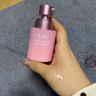 AHC 아우라 시크릿 톤업 벨벳 — 5점을 준 리뷰어가 2021년 4월 올린 사용 사진