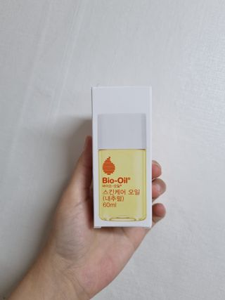 바이오오일 [바이오-오일] 스킨케어 오일 내추럴 60ml — 4점을 준 리뷰어가 2021년 5월 올린 사용 사진