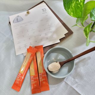 [닥터루템]맛있는 파인애플맛 과채효소 THE파이토엔자임365 1box (30포) — 5점을 준 리뷰어가 2022년 10월 올린 사용 사진