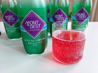 몽베스트 Montbest with Sparkling water Plain 20병 — 5점을 준 리뷰어가 2022년 7월 올린 사용 사진