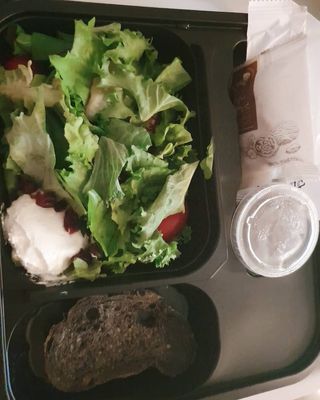 참살이도시락 작심삼일 샐러드도시락 3개 맛보기 새벽배송 또는 택배배송 — 3점을 준 리뷰어가 2021년 7월 올린 사용 사진