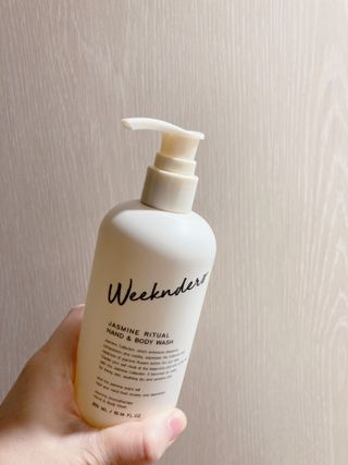 [위켄더스] 기분좋은 하루를 선사해주는 핸드& 바디워시 1종 랜덤발송 — 4.5점을 준 리뷰어가 2022년 6월 올린 사용 사진