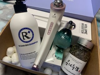 루토닉스 믿쓰박스 볼륨부스터 두피 홈케어 솔루션 — 5점을 준 리뷰어가 2021년 12월 올린 사용 사진