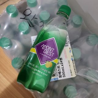 몽베스트 Montbest with Sparkling water Lemon OR Lime 20병(랜덤) — 5점을 준 리뷰어가 2022년 7월 올린 사용 사진