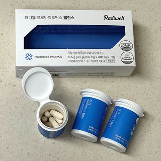 래디웰 프로바이오틱스 밸런스 — 5점을 준 리뷰어가 2023년 9월 올린 사용 사진