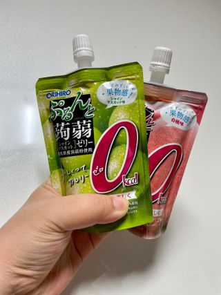 ORIHIRO 오리히로 곤약젤리 제로칼로리 130g 4종 4팩(맛별로 1팩씩) — 5점을 준 리뷰어가 2023년 3월 올린 사용 사진