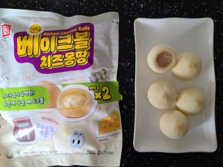 한성기업 베이크볼 치즈몽땅 300g x 2봉 — 5점을 준 리뷰어가 2021년 9월 올린 사용 사진