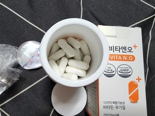 프리마인 성큼다가온 봄, 이너뷰티를 챙겨야 피부도 화사하게, 컨디션도 활기차게. 흡수율을 높인 고효율 비타민. — 4점을 준 리뷰어가 2022년 4월 올린 사용 사진
