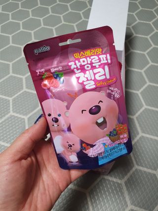 [팔도] 잔망루피젤리 믹스베리맛 42g 8개 — 5점을 준 리뷰어가 2022년 1월 올린 사용 사진