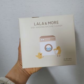 라라앤모어 유아 액체세제+세탁기클리너 — 4점을 준 리뷰어가 2022년 3월 올린 사용 사진