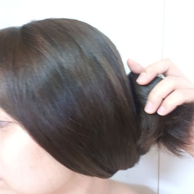 미쟝센헬로버블염색약 리뷰 사진