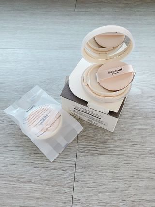 세렌디뷰티 퍼펙트 에어리 커버 쿠션 — 4.5점을 준 리뷰어가 2021년 6월 올린 사용 사진