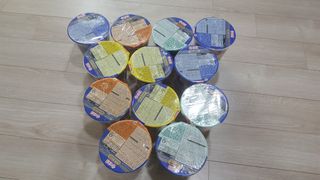 NISSIN 닛신 컵누들  4종 - 씨푸드오리지날, 씨푸드 스파이시, 씨푸드 커리, 씨푸드 XO소스 — 5점을 준 리뷰어가 2023년 1월 올린 사용 사진