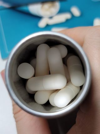 메디타민 인체유래 비피더스 포스트 프로바이오틱스 — 5점을 준 리뷰어가 2021년 9월 올린 사용 사진