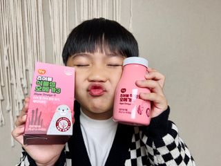 앙팡 츄어블 식물성 오메가3 1000mg x 80캡슐 — 5점을 준 리뷰어가 2022년 11월 올린 사용 사진