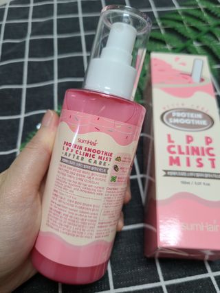 썸헤어 / SUMHAIR [썸헤어] 프로틴 스무디 클리닉 미스트 150ml — 5점을 준 리뷰어가 2021년 7월 올린 사용 사진