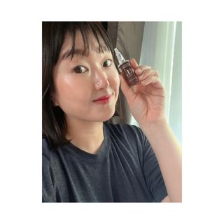 제이앤디바이오 앙코르 블랑 브라이트닝 앰플 — 5점을 준 리뷰어가 2022년 2월 올린 사용 사진