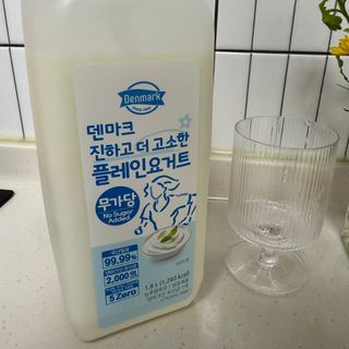 프리_[덴마크] 진하고 더 고소한 플레인 요거트 1.8L — 5점을 준 리뷰어가 2025년 5월 올린 사용 사진