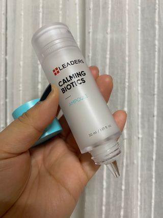 리더스코스메틱 카밍 바이오틱스 앰플 — 5점을 준 리뷰어가 2021년 2월 올린 사용 사진