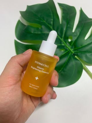 체르엠 스템앤셀 비타민 브라이트닝 에센스 30ml 1개 — 4점을 준 리뷰어가 2021년 9월 올린 사용 사진