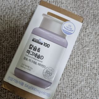메이준뉴트리 칼슘,마그네슘D — 5점을 준 리뷰어가 2021년 6월 올린 사용 사진