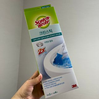 [3M] 스카치브라이트 크린스틱 향기톡톡 변기청소 핸들1 + 리필 16개 (라벤더/레몬 중 택1) — 5점을 준 리뷰어가 2024년 7월 올린 사용 사진