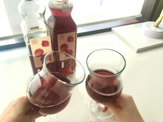 [바이윙클] 페르시아 유기농 석류 착즙주스 750ml 2병 + 선물박스 세트 — 5점을 준 리뷰어가 2022년 2월 올린 사용 사진