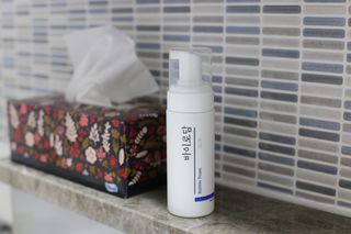 [바이로담] 저자극 약산성버블 폼 폼클렌징 150ml — 5점을 준 리뷰어가 2021년 3월 올린 사용 사진