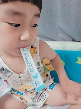 [이뮤니티플러스]우리아이 면역오키, 건강오키 _ 키즈오키 더진한꿀배도라지청 10포 1box — 5점을 준 리뷰어가 2022년 5월 올린 사용 사진