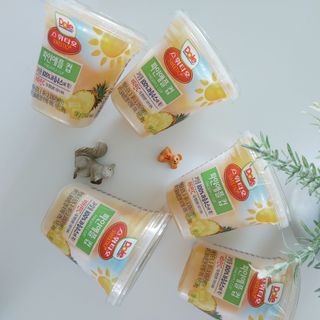 돌 MF[Dole] 파인애플컵/망고컵/복숭아컵 198g 6입X1박스 (맛 1가지 랜덤 발송) — 5점을 준 리뷰어가 2024년 5월 올린 사용 사진