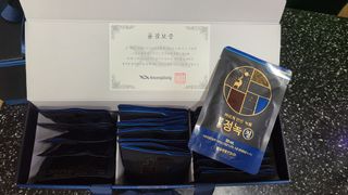 [광동생활건강] 광동정녹청 30포 — 5점을 준 리뷰어가 2021년 10월 올린 사용 사진