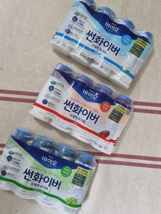 LIVE 매일바이오 썬화이버 드링킹 요거트 — 5점을 준 리뷰어가 2022년 8월 올린 사용 사진