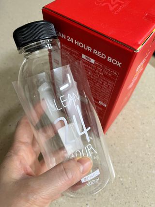 클린24시간 레드박스 1BOX(5포) + 전용보틀(500ml) — 5점을 준 리뷰어가 2024년 3월 올린 사용 사진