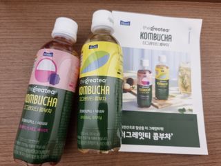 더그레잇티 콤부차 300ml *12개입 (오리지널 6개+베리리치 6개) — 5점을 준 리뷰어가 2022년 7월 올린 사용 사진